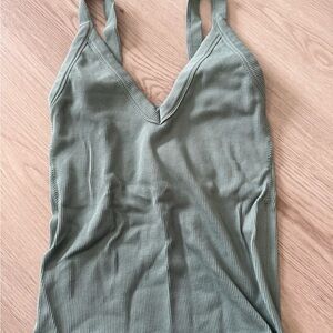 Forever 21 Teal Ribbed Top